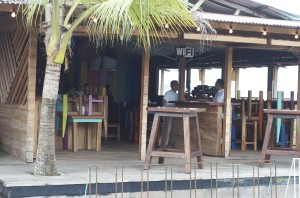 Front of Iguana Bar
