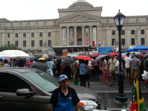 West Indian Day Parade Rain